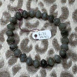 Labradorite Natural Crystal Gemstone Stretch Bracelet Healing Energy